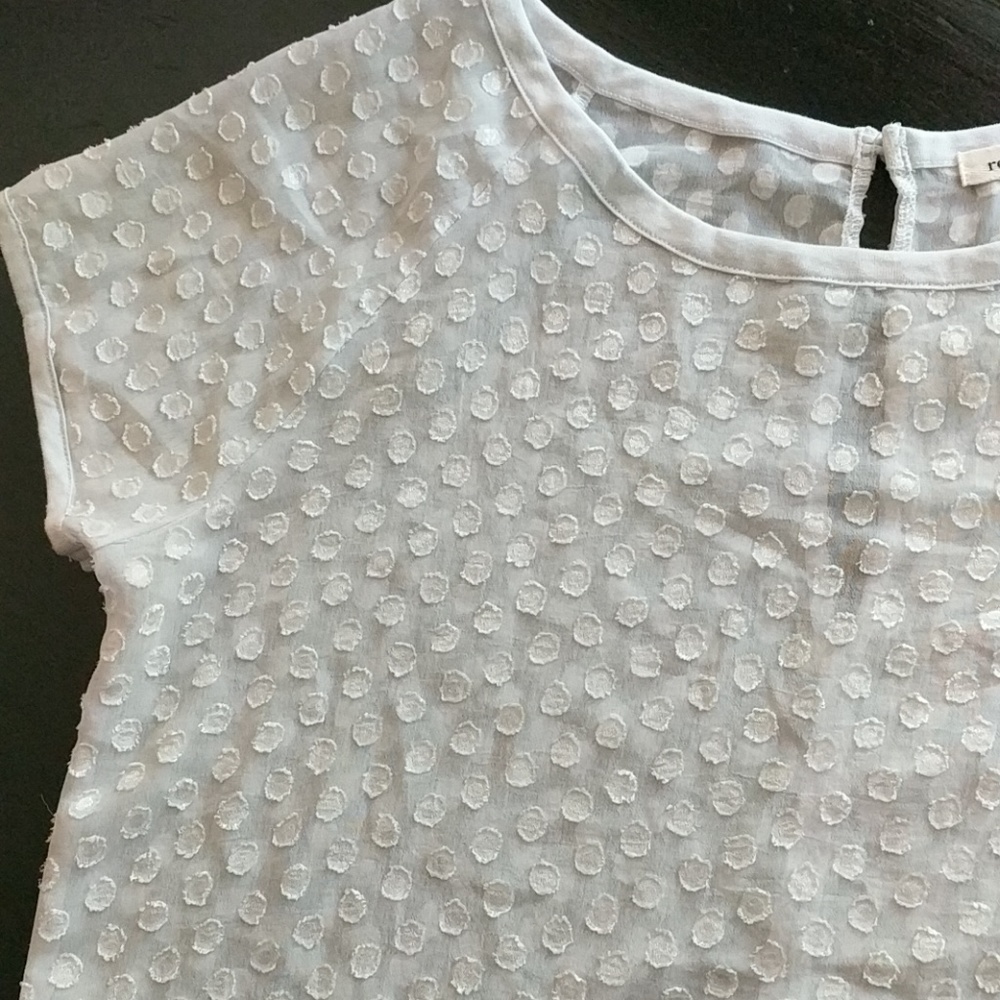 2/$15 Robbi & Nikki Pretty, sheer blouse